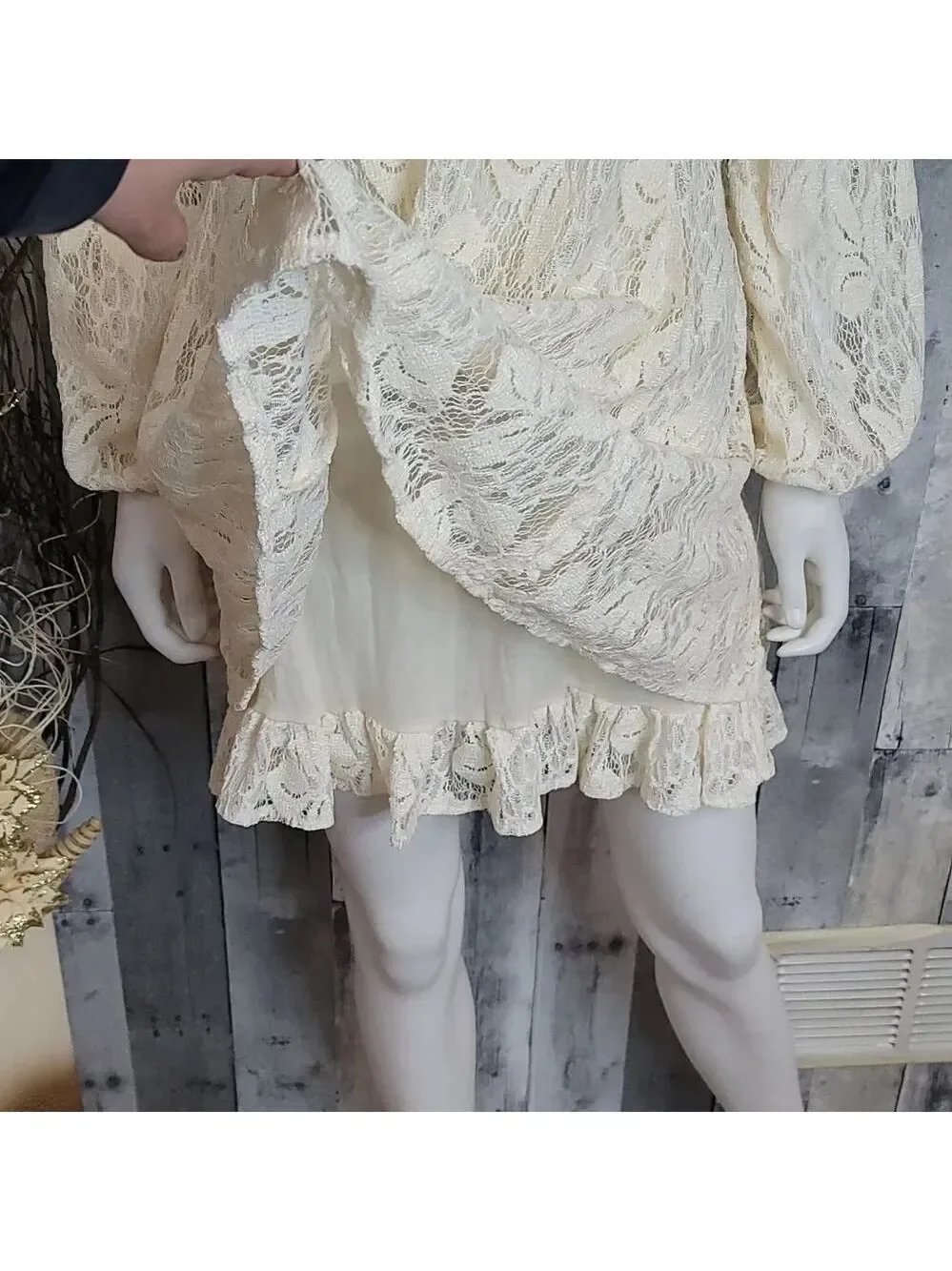 FREE PEOPLE  Lace Dress